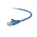 Belkin Cat5e, 1ft, 1 x RJ-45, 1 x RJ-45, Blue networking cable 11.8" (0.3 m)