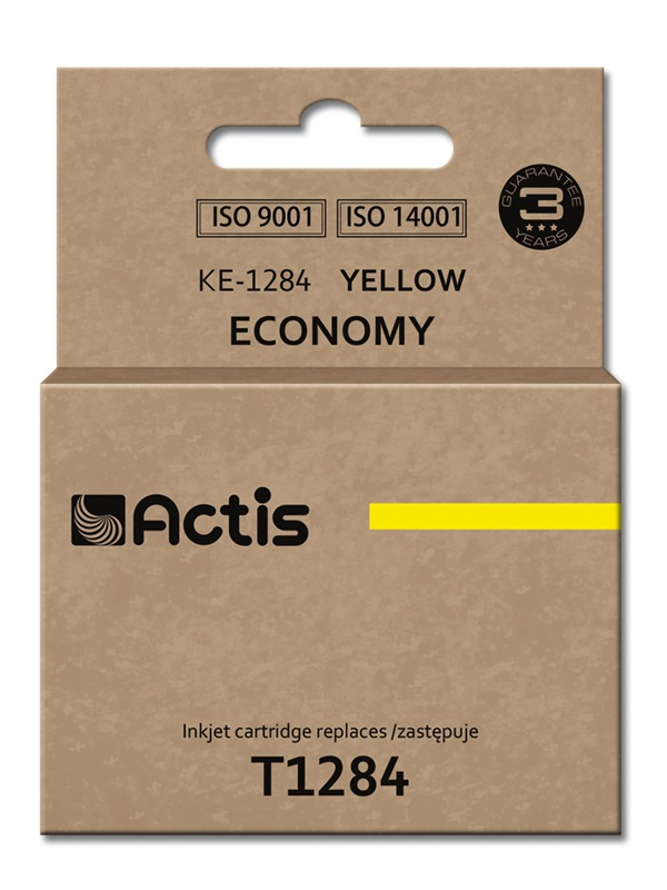 Actis KE-1284 ink (replacement for Epson T1284; Standard; 13 ml; yellow)