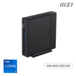 MSI PRO DP10 A14MG-001BEU PC/workstation Intel® Core™ i7 i7-14700 1.1L sized PC Mini PC barebone Black