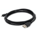 AddOn Networks USB2MICROUSB2M USB cable 2 m USB 2.0 USB A Micro-USB B Black