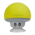 LogiLink SP0054YW portable/party speaker Grey, Yellow 3 W