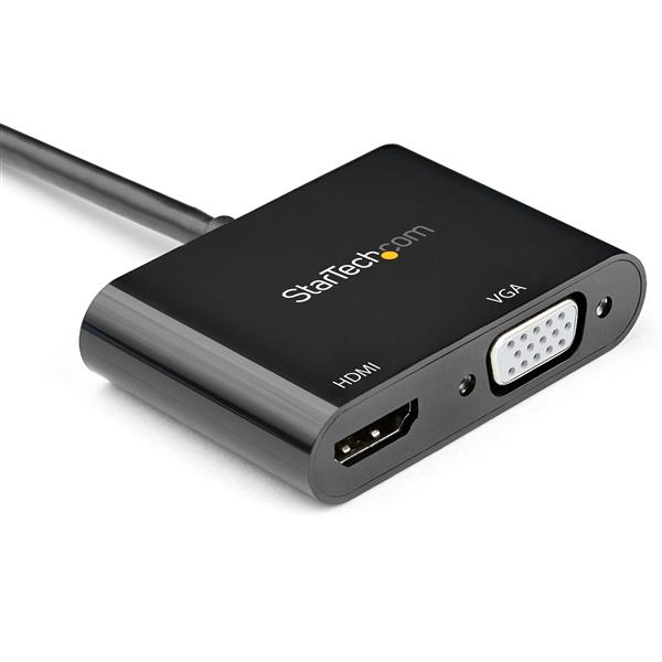 StarTech.com DisplayPort to HDMI VGA Adapter - 4K 60Hz