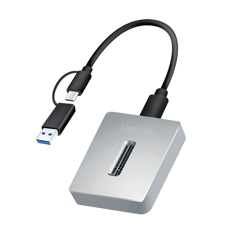 LogiLink USB 3.2 Gen2 Docking Station, 1-Bay, for M.2 NVMe SSD
