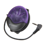 POLY HP POLY ONLINE INDICATOR, RIGHT-ANGLE PLUG, PURPLE/RED