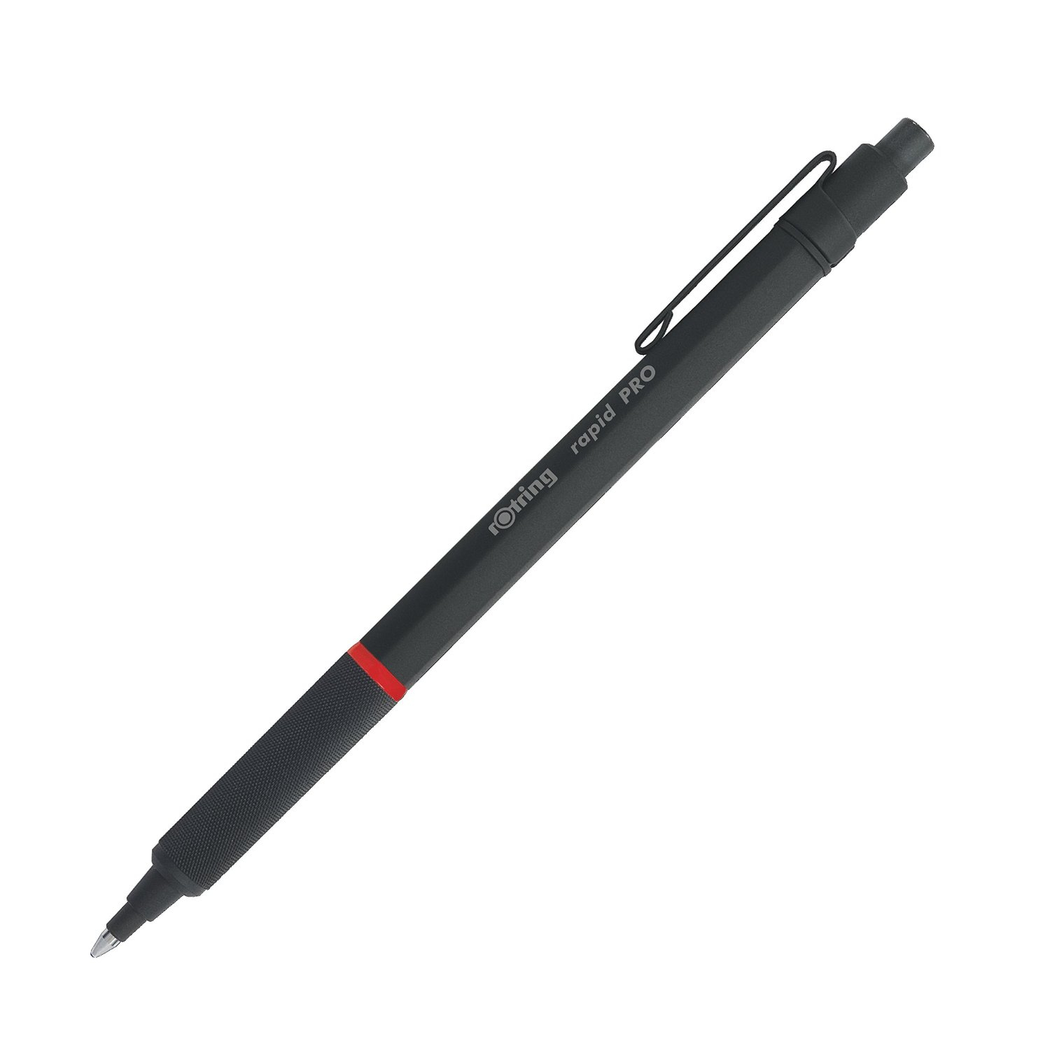 Image of Rotring 1904442 ballpoint pen Black Clip-on retractable ballpoint pen