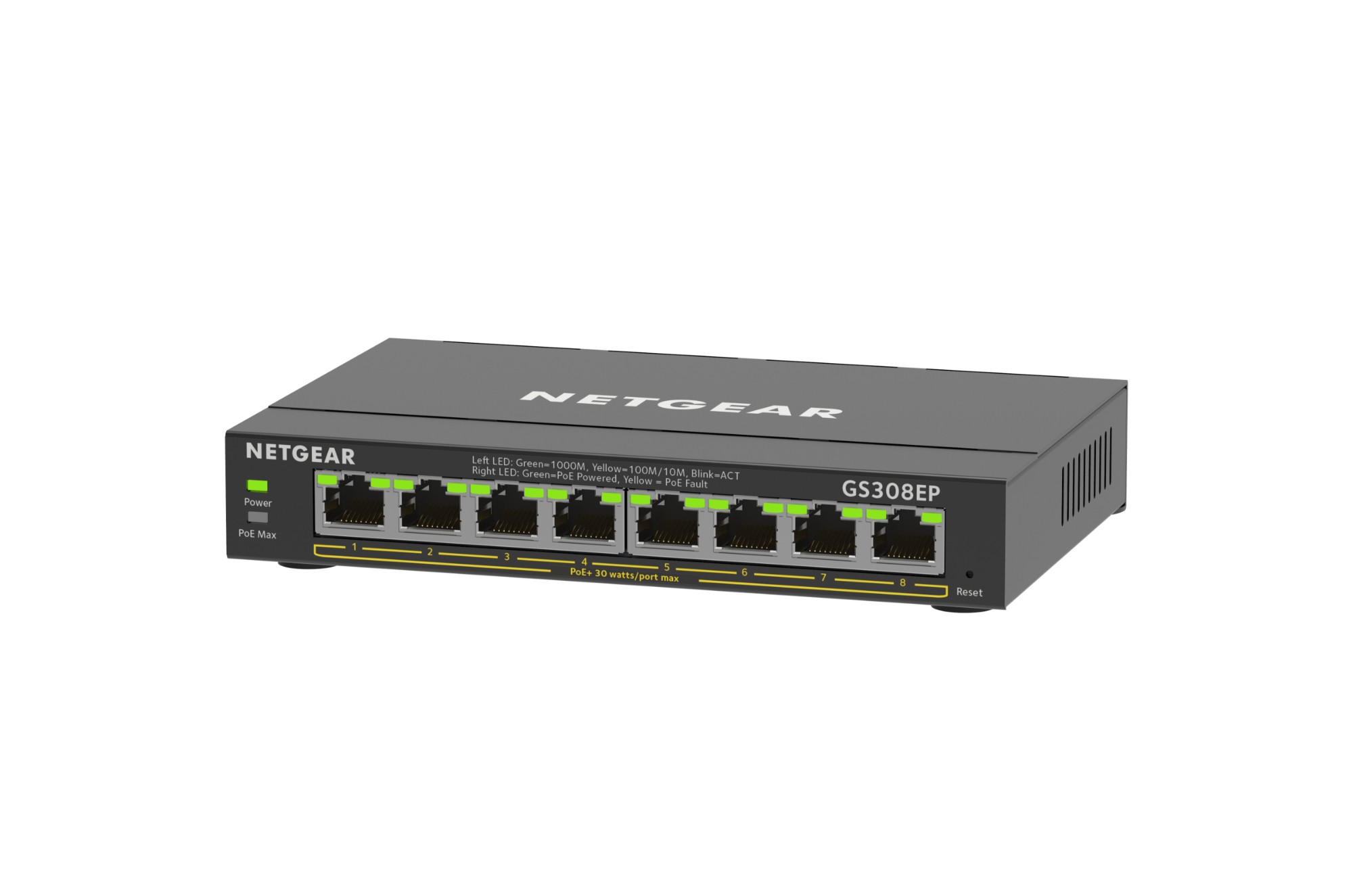 Netgear GS308EP-100NAS 8-Port Network Switch