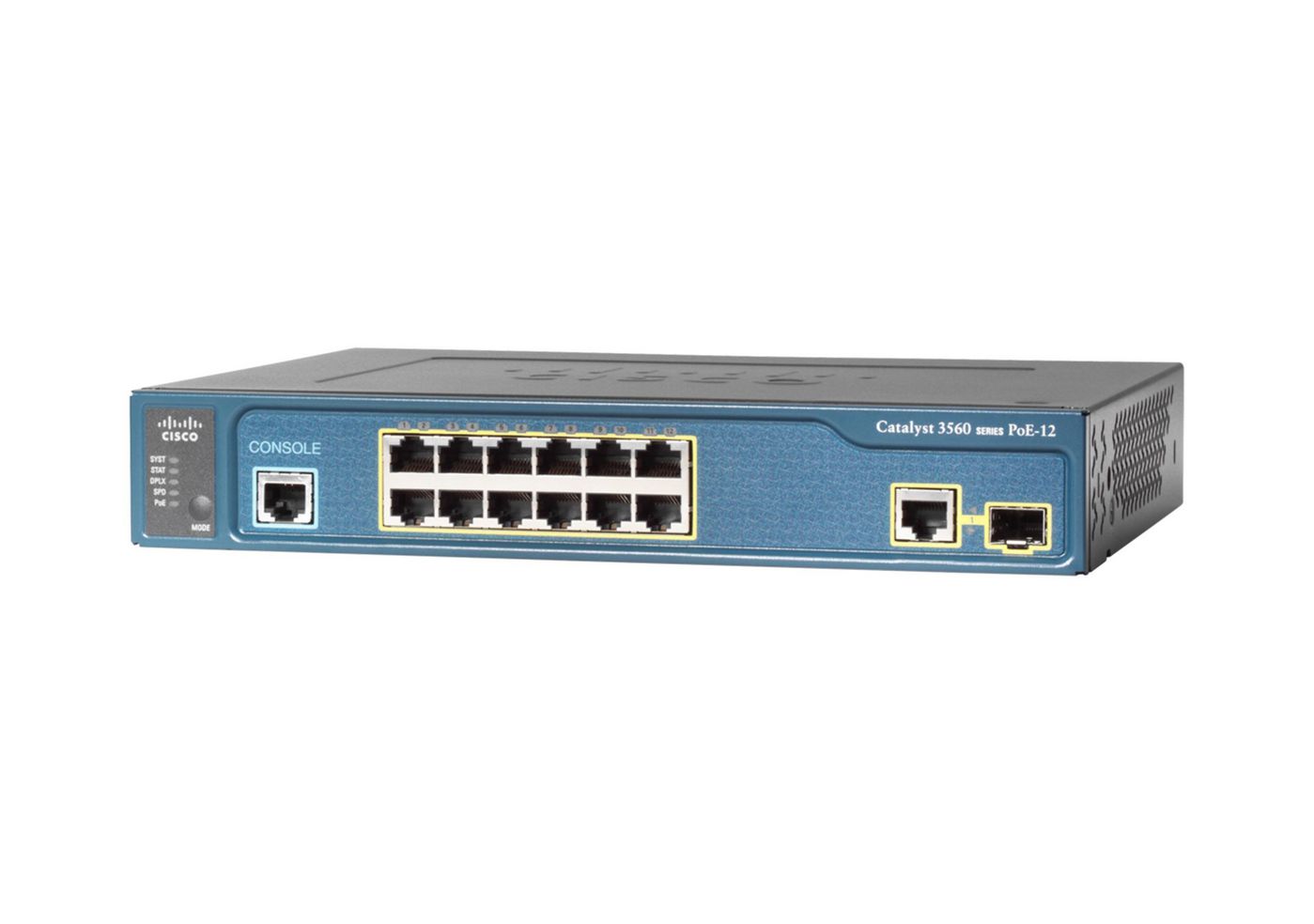 Cisco Catalyst C3560CX-12PC-S 12x Gigabit Ethernet Port Switch