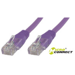 Microconnect UTP505P networking cable Purple 5 m Cat5e U/UTP (UTP)