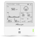 alliot Milesight AM307 Indoor Ambience Monitoring Sensor with 7 Sensors and E-ink Display with provisioning