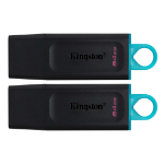 Kingston Technology DataTraveler Exodia USB flash drive 64 GB USB Type-A 3.2 Gen 1 (3.1 Gen 1) Black