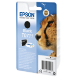 Epson Cheetah Singlepack Black T0711 DURABrite Ultra Ink
