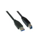 Alcasa GCT-0113 USB cable USB 3.2 Gen 1 (3.1 Gen 1) 5 m USB A USB B Black