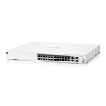 HPE Aruba Networking Aruba Instant On 1960 24G 20p Class4 4p Class6 PoE 2XGT 2SFP+ 370W Managed L2+ Gigabit Ethernet (10/100/1000) Power over Ethernet (PoE) 1U White