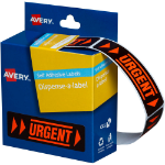 AVERY 937251 MESSAGE LABELS URGENT 19X64MM BOX 125