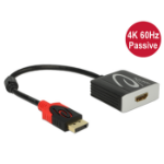 DeLOCK 0.2m, Displayport/HDMI Black