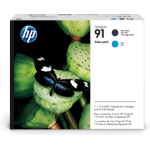 HP P2V35A/91 Printhead multi pack + Ink cartridge black matt / cyan Pack=3 for HP DesignJet Z 6100