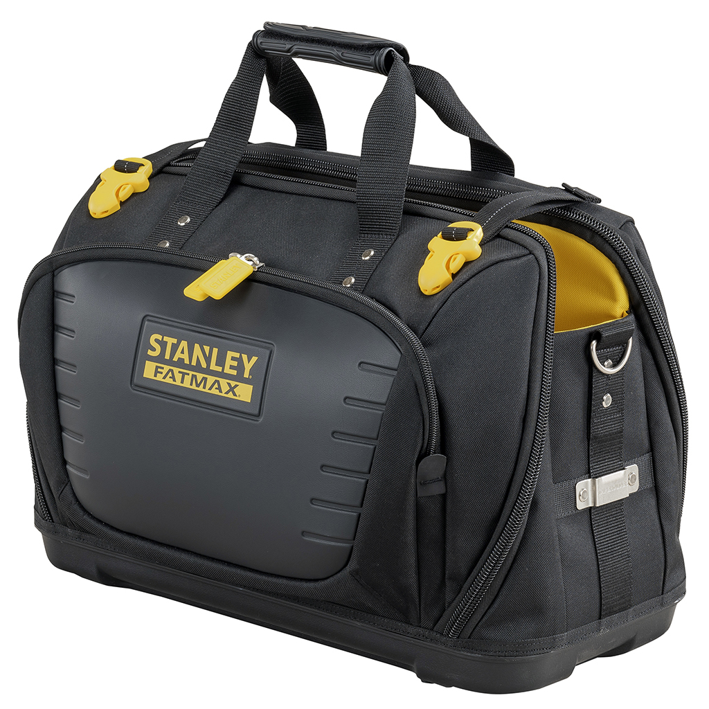 Image of Stanley FATMAX Quick Access Open Bag - Black - Yellow - Nylon -...