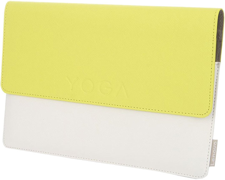 Image of Lenovo ZG38C00558 tablet case 25.4 cm (10") Sleeve case White, Yellow