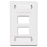 Siemon MX-FP-S-04-02 wall plate/switch cover White