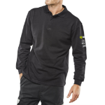 BEESWIFT Arc Flash Polo Shirt Navy Blue L