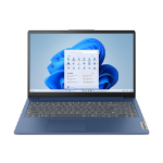 Lenovo IdeaPad Slim 3 15IRU9 Intel Core 3 100U Laptop 15.6" Full HD 8 GB DDR5-SDRAM 256 GB SSD Wi-Fi 6 (802.11ax) Windows 11 Home US English Blue