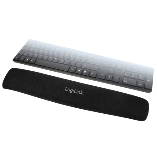 Image of LogiLink ID0044 wrist rest Nylon, Polyurethane, Silicone Black