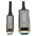 Tripp Lite U444F3-15M-H4K6 video cable adapter 590.6" (15 m) USB Type-C HDMI Black