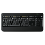 Logitech Wireless Illuminated K800 keyboard Office RF Wireless QWERTY Italian Black