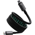Baseus Tungsten Gold Magnetic Charging Cable Type-C to iP