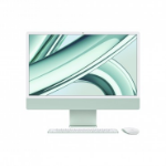 Apple CTO/iMac 24 M3/Apple M3 chip with 8core CPU with 4 performance cores and 4 efficiency cores, 10core GPU and 16core Neural Engine Green/8GB/1TBSSD/Apple Magic Keyboard with Numeric with Touch ID keypad (British) / User's Guide (English)/Magic Trackpa