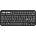 Logitech Pebble Keys 2 K380s keyboard Universal RF Wireless + Bluetooth QWERTY Italian Graphite