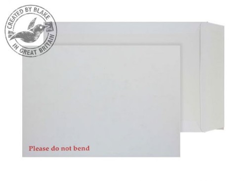 Blake Purely Packaging PDNB Board Back Pocket Peel and Seal White C4 324×229mm 120g Pk 125