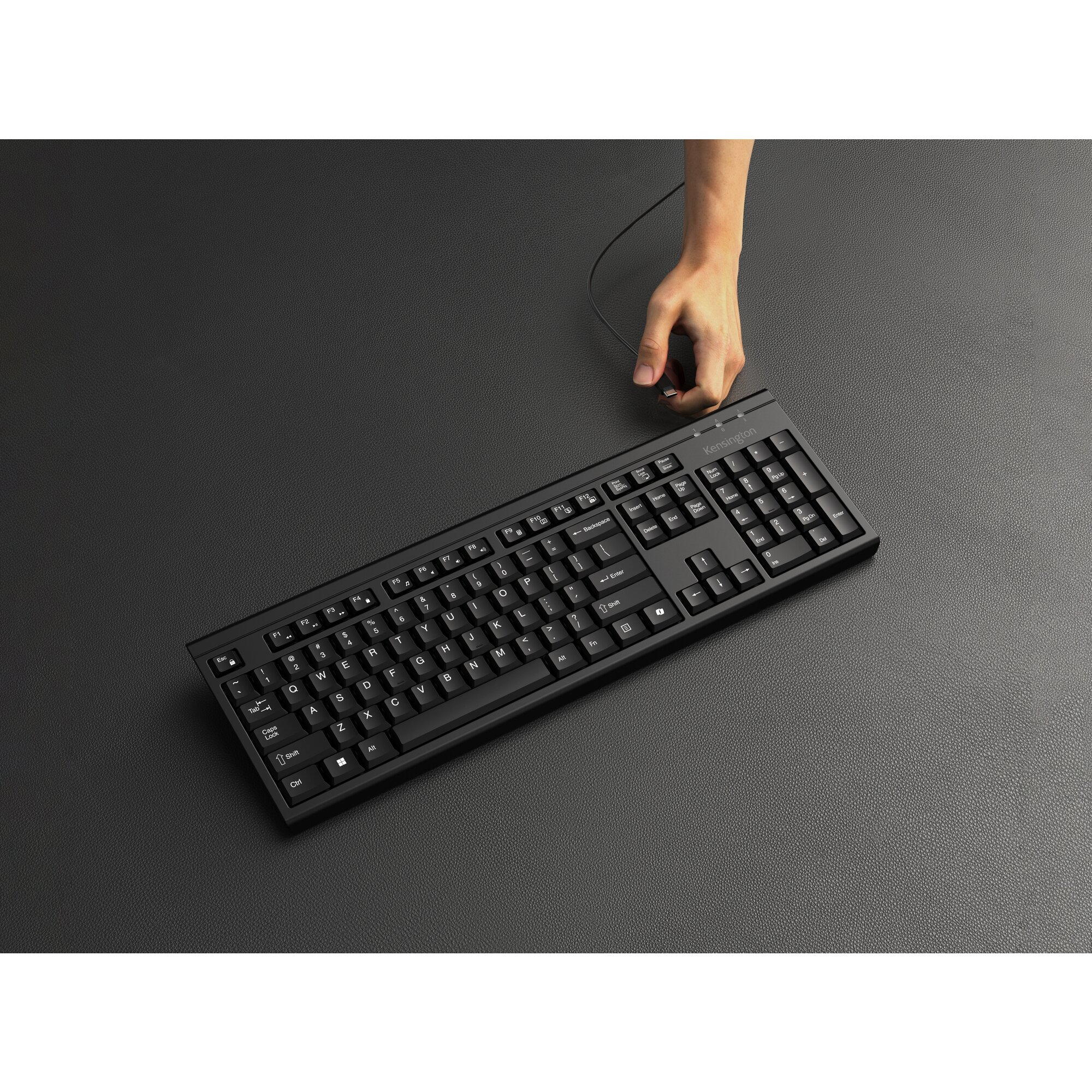 Kensington KM270 EQ Rechargeable Desktop Set  Wireless