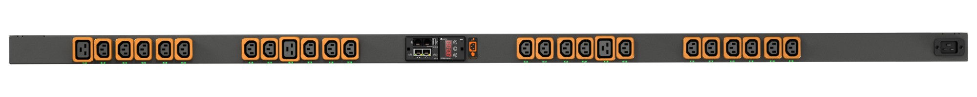 Vertiv Geist RPDU SWITCHED 0U INPC20 230V 16A OUTP (21)C13 power distribution unit (PDU) 24 AC outlet(s) Black