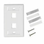 Belden AX102655 wall plate/switch cover White