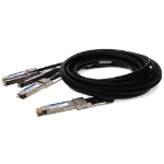 AddOn Networks ADD-Q4ARQ56MX-P2M InfiniBand/fibre optic cable 78.7" (2 m) QSFP-DD 4x QSFP56 DAC Black