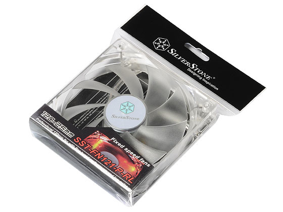 Image of Silverstone FN121-P-RL Computer case Fan 12 cm Transparent