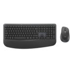 Logitech Signature Comfort Plus Combo MK880 keyboard Mouse included Universal RF Wireless + Bluetooth QWERTY Danish, Norwegian, Swedish, Finnish Graphite