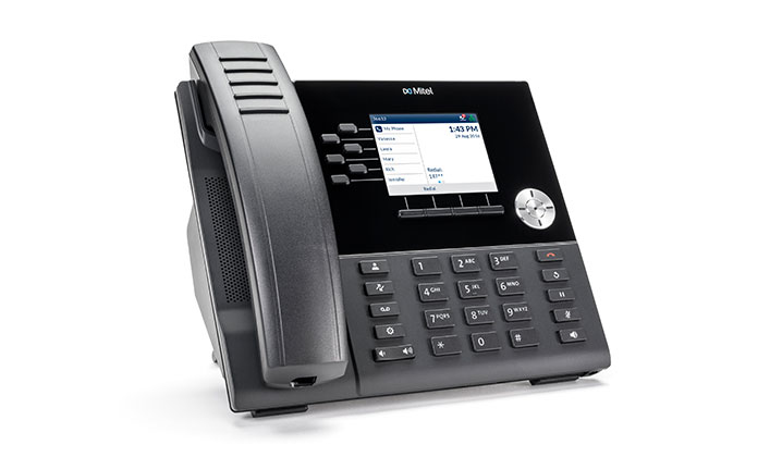 Image of Mitel MiVoice 6920 IP phone Black LCD