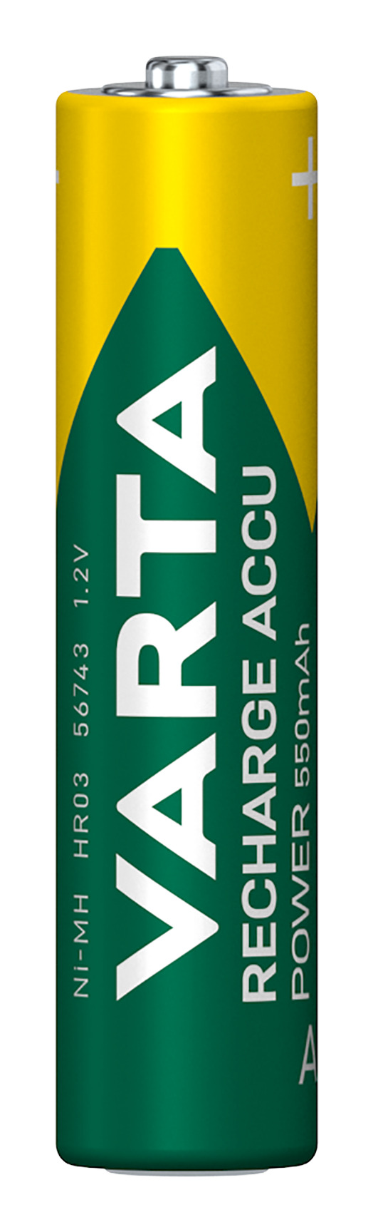 Varta Ready2use Hr03 4pcs Batteria Ricaricabile Mini Stilo Aaa Nichel-metallo Idruro (nimh)