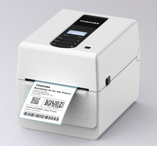 Toshiba BV410D 200dpi 4inch Wide Desktop Label Printer - Direct Thermal Only with LCD Screen