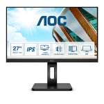 AOC P2 Q27P2Q computer monitor 68,6 cm (27") 2560 x 1440 Pixels Quad HD LED Zwart
