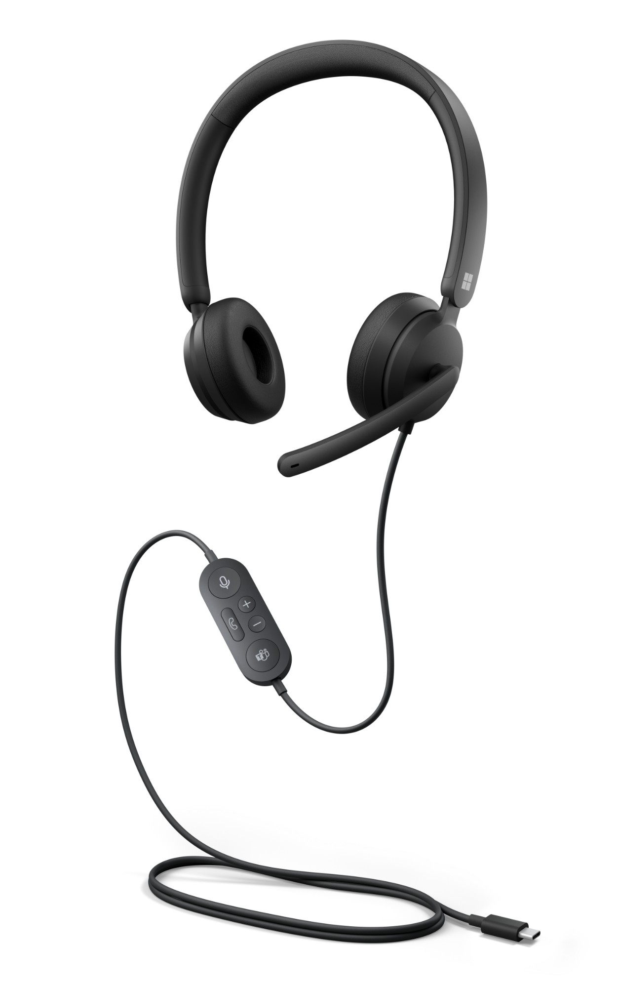Modern USB-C Wired Headset Black - I6P-00005 thumbnail