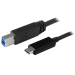 StarTech.com USB31CB1M cable USB 1 m USB 3.2 Gen 2 (3.1 Gen 2) USB C USB B Negro