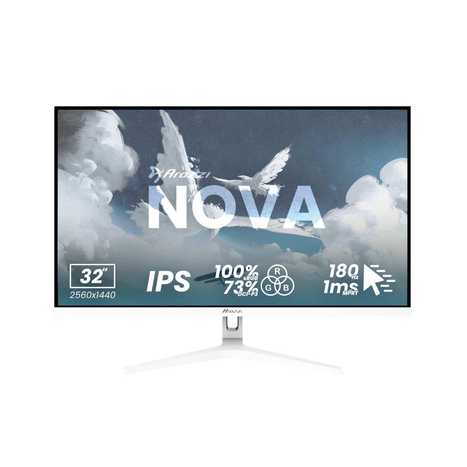 Image of Arozzi Nova 32″ computer monitor 80 cm (31.5") 2560 x 1440 pixels