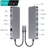 JLC US50 13 in 1 USB C Adapter