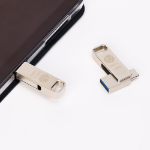 PNY HP x206C USB flash drive 256 GB USB Type-A / USB Type-C 3.2 Gen 1 (3.1 Gen 1) Silver