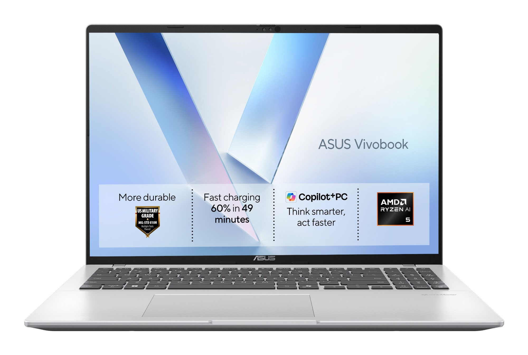 ASUS Vivobook 16 S1607KA-MB267W Copilot+ PC AMD Ryzen™ AI 5 330 Laptop
