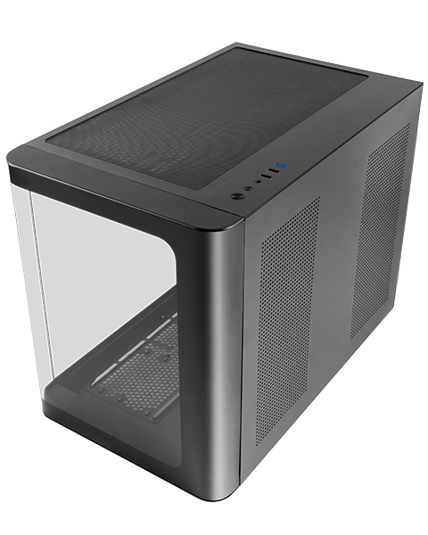 Mars Gaming MCFUSIONM computer case Mini Tower Black