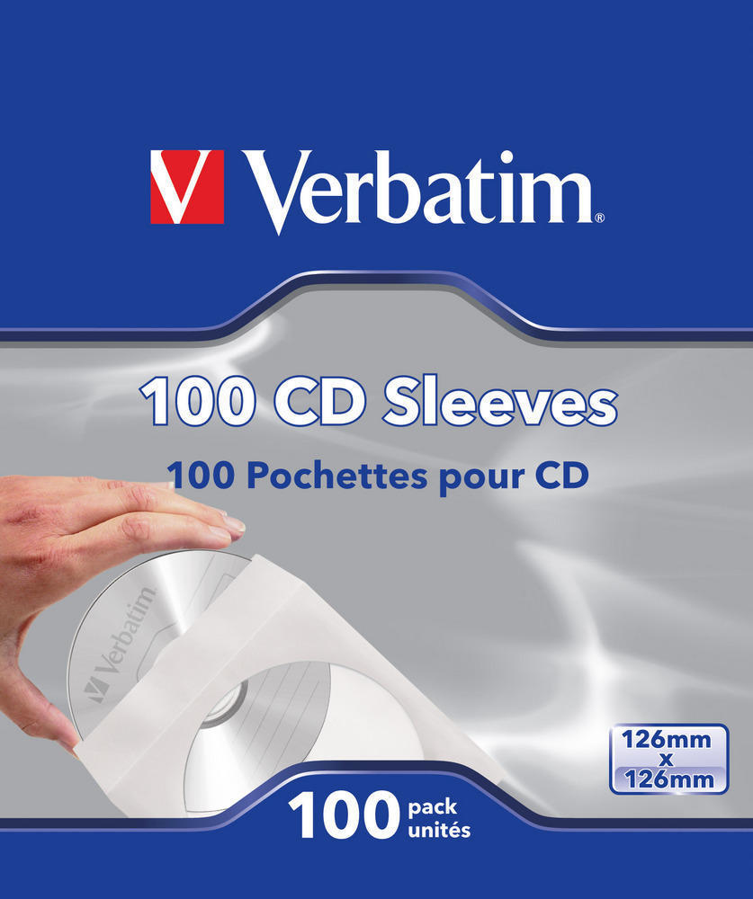 Photos - Wallet Verbatim CD Sleeves  100pk 49976 (Paper)